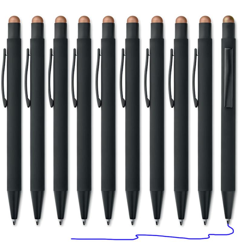 10x Kugelschreiber Touchpen Handy Tablet Smartphone Eingabestift 2in1 Touch Pen