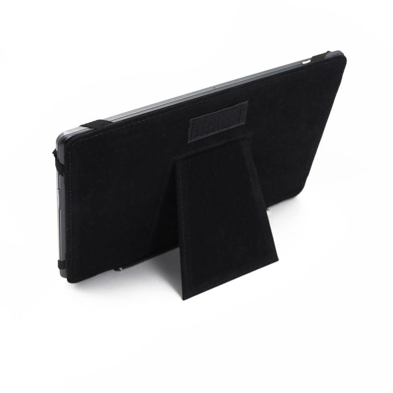 Tablet-Organizer A5 Tasche Hülle Mappe mit herausnehmbarem Tablet Halter schwarz