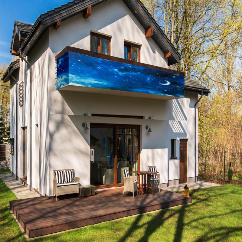 Balkonabdeckung Balkon Balkonbespannung Sichtschutz Terrasse blickdicht